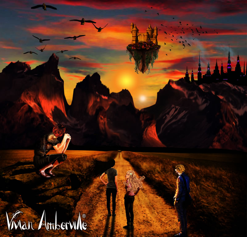Vivian Amberville - The Weaver of Odds - a bestselling fantasy by Louise Blackwick